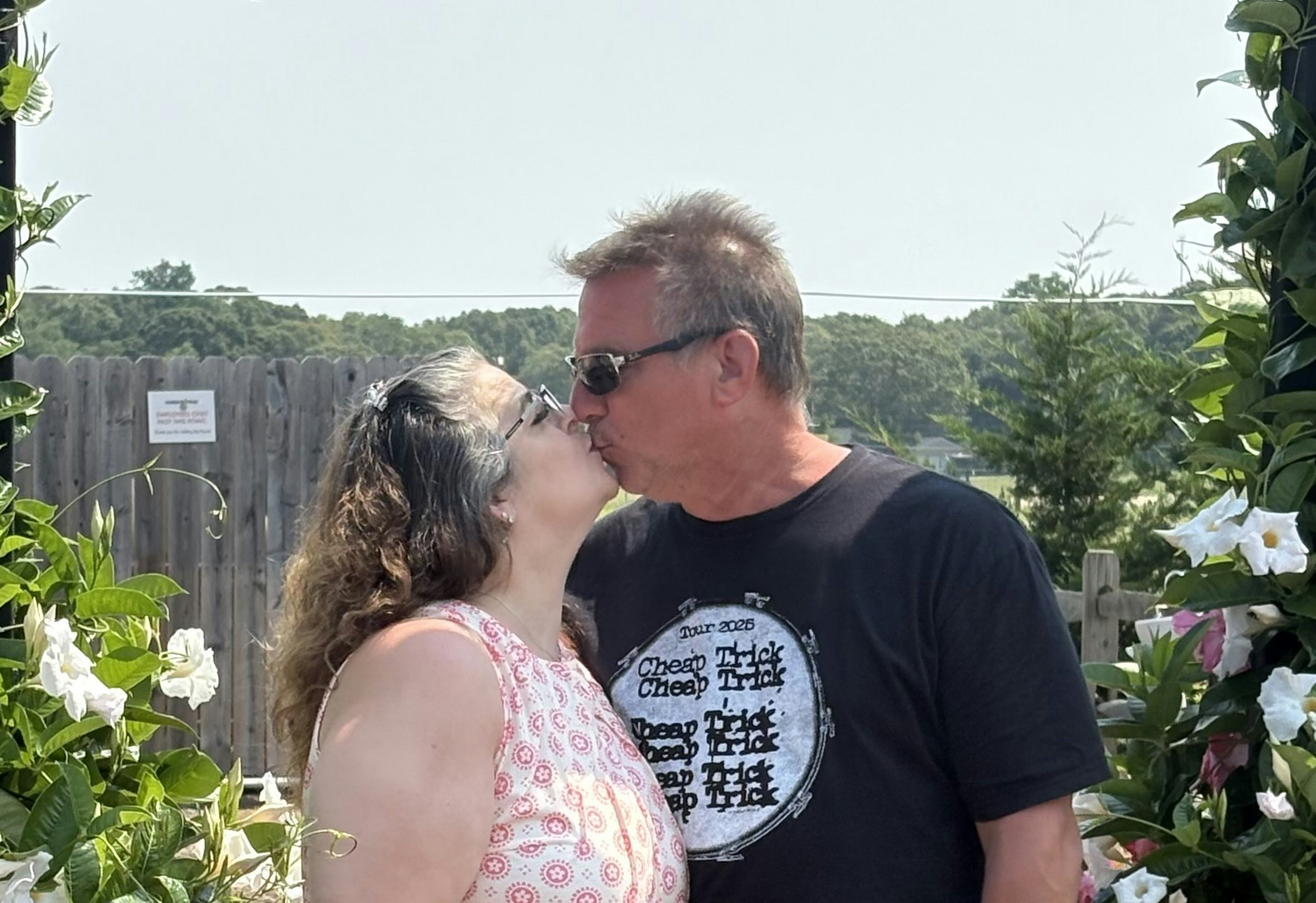 Client couple kiss
